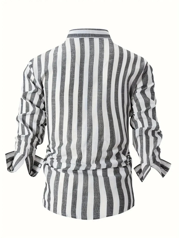 Glenn | Classic Striped Summer Shirt - Benjamin New York