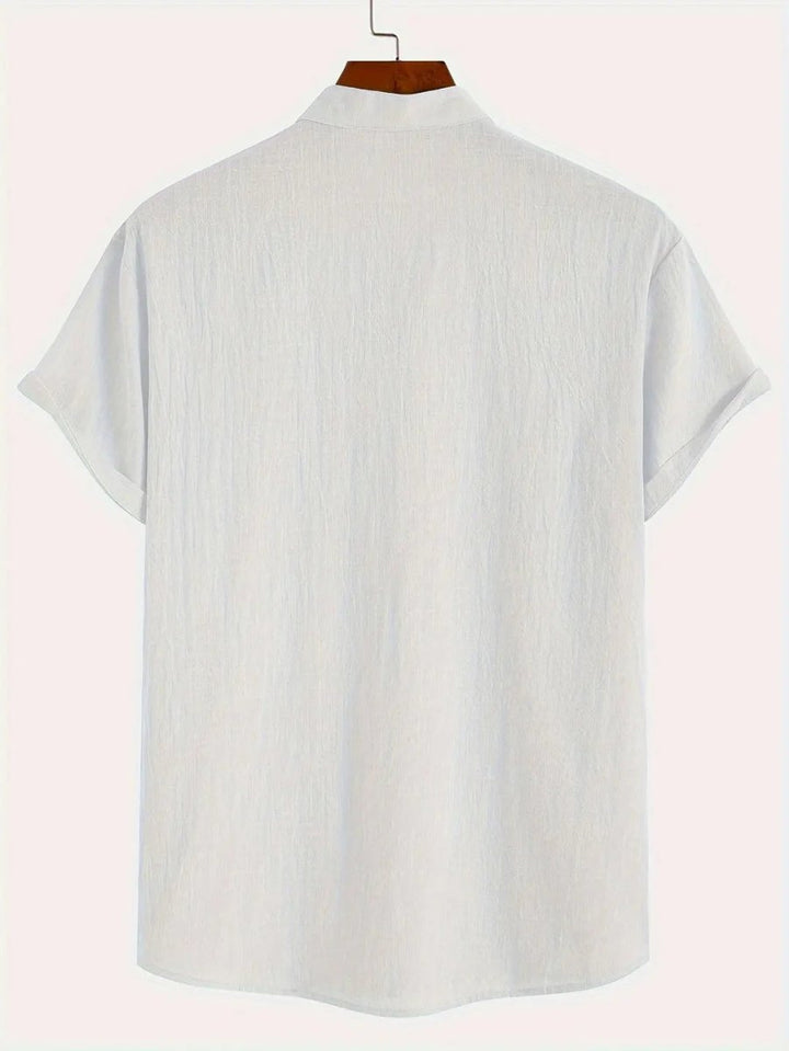 Brent | Cool Comfort V - Neck Shirt - Benjamin New York