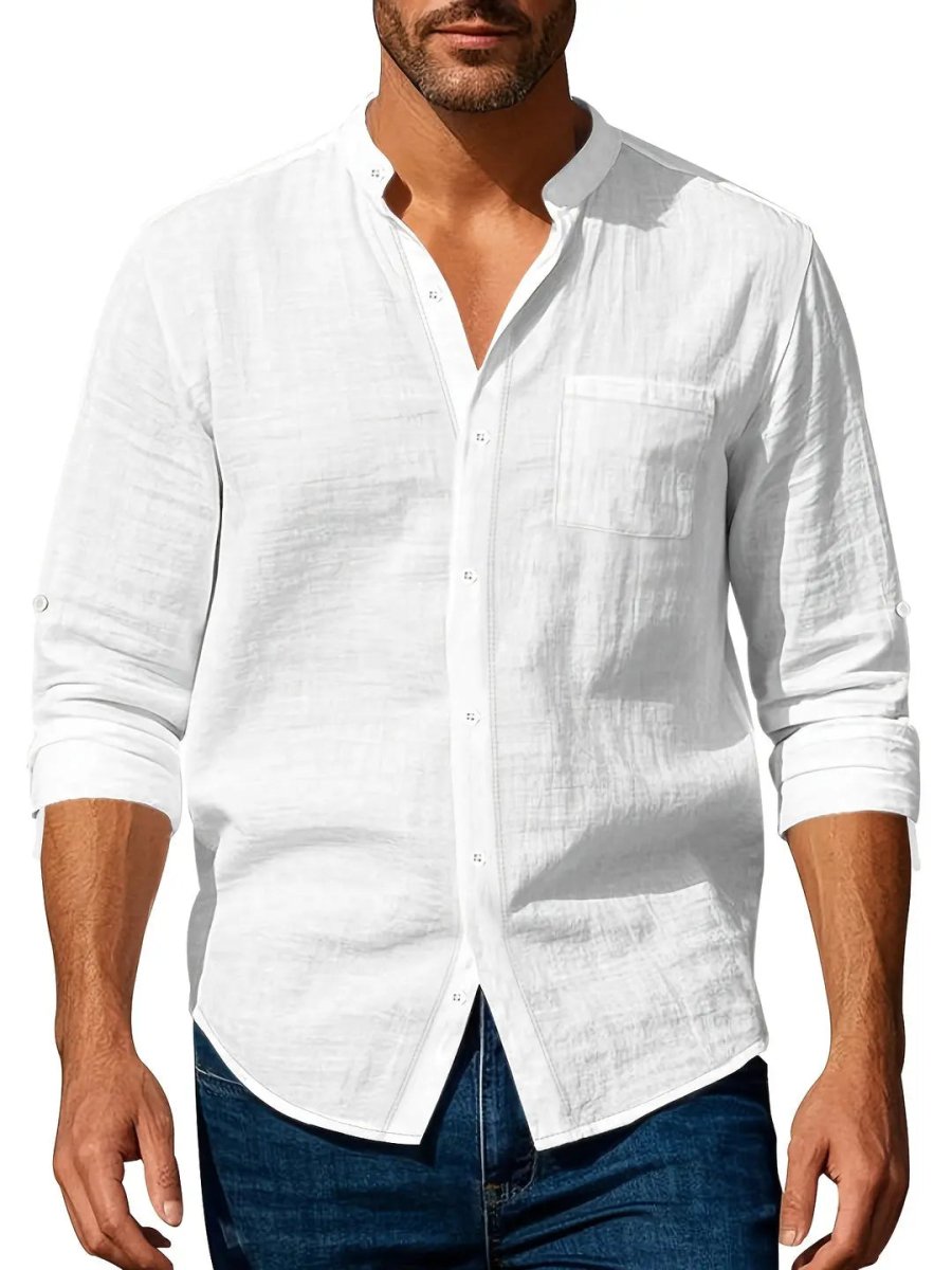 Melvin | Stylish Breathable Button - Up Shirt - Benjamin New York