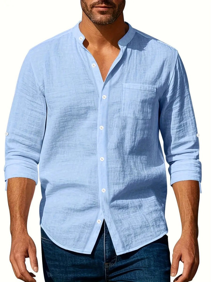 Melvin | Stylish Breathable Button - Up Shirt - Benjamin New York