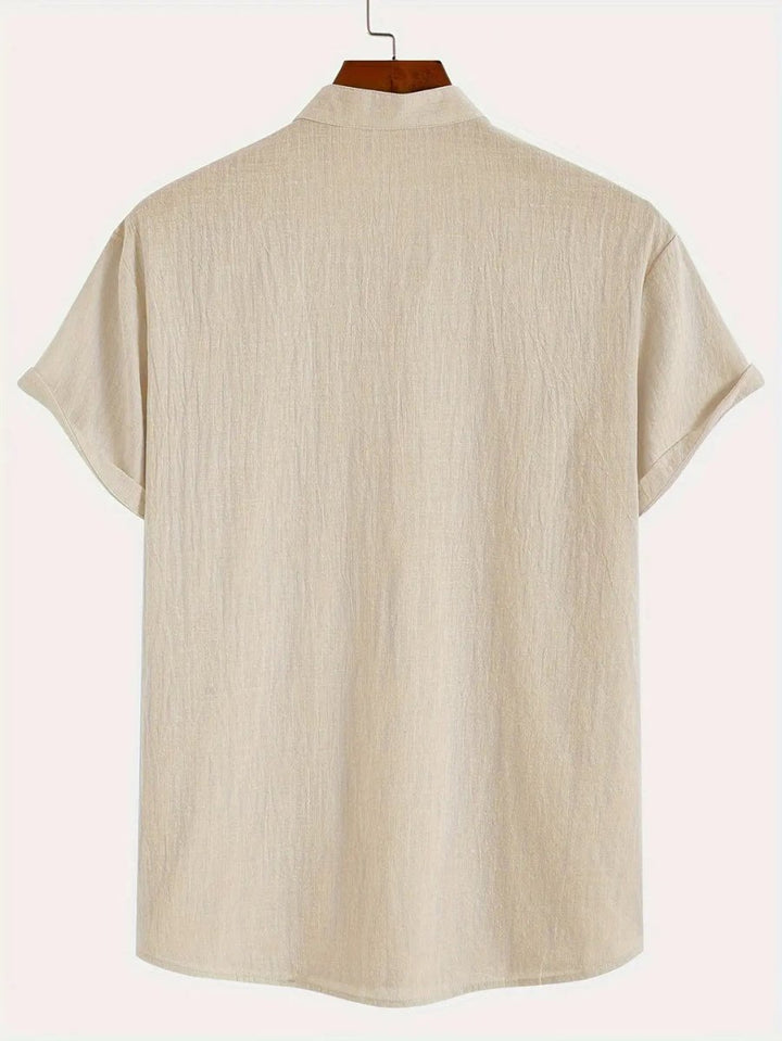 Brent | Cool Comfort V - Neck Shirt - Benjamin New York