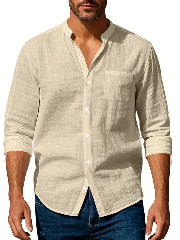 Melvin | Stylish Breathable Button - Up Shirt - Benjamin New York