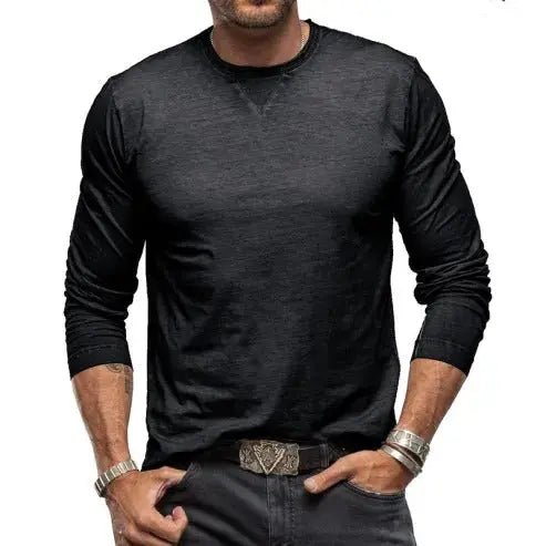 Iker | Essential Crew Neck Shirt - Benjamin New York