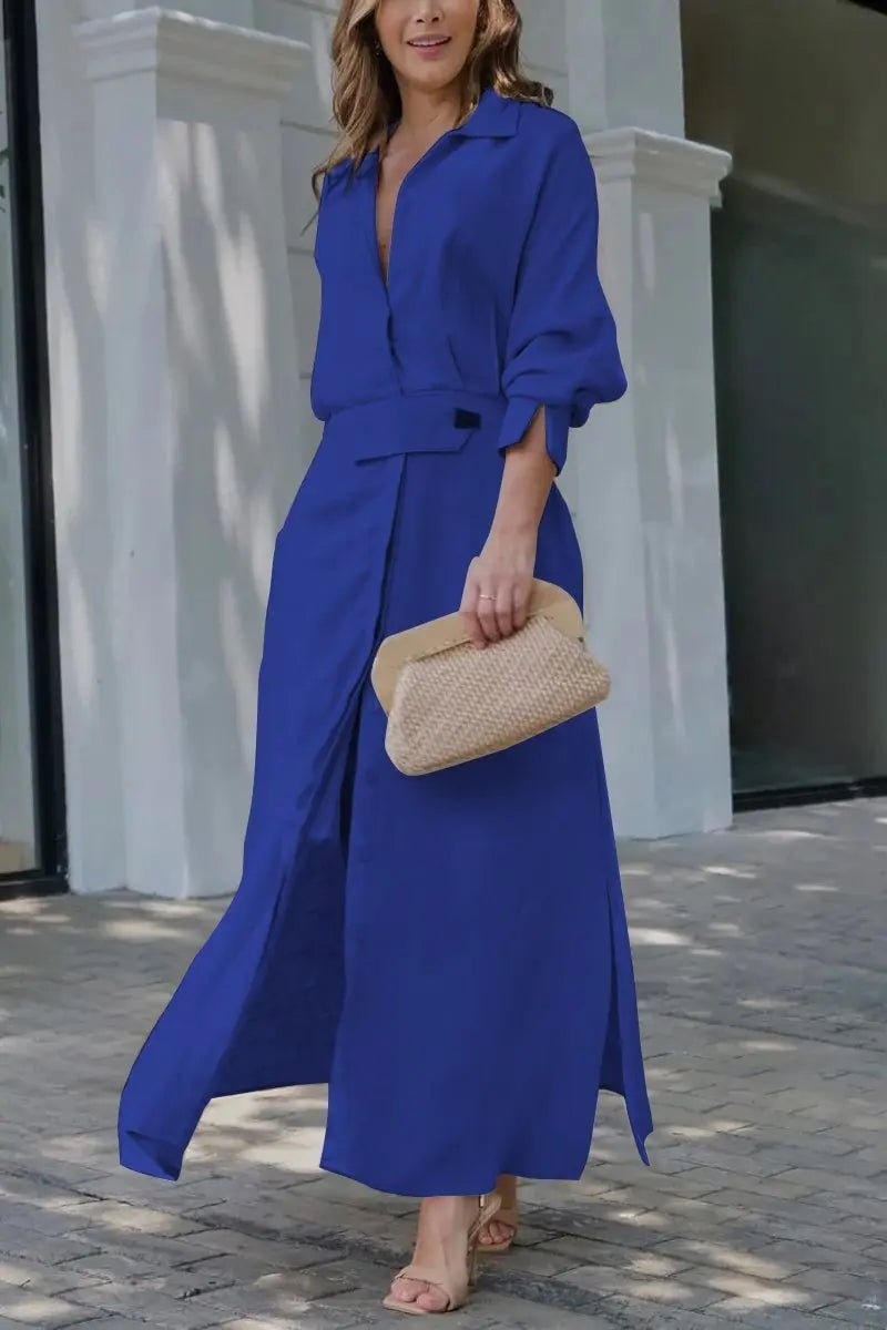 Harper | Lightweight Belted Linen Trench Coat - Benjamin New York
