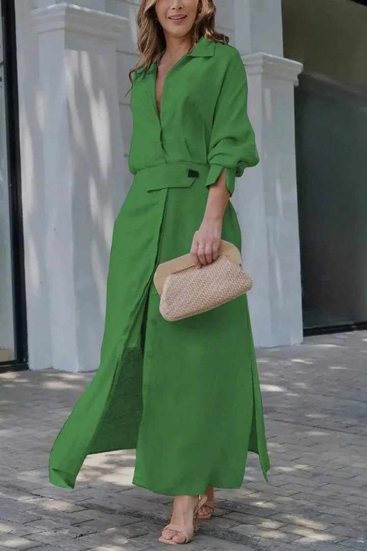 Harper | Lightweight Belted Linen Trench Coat - Benjamin New York