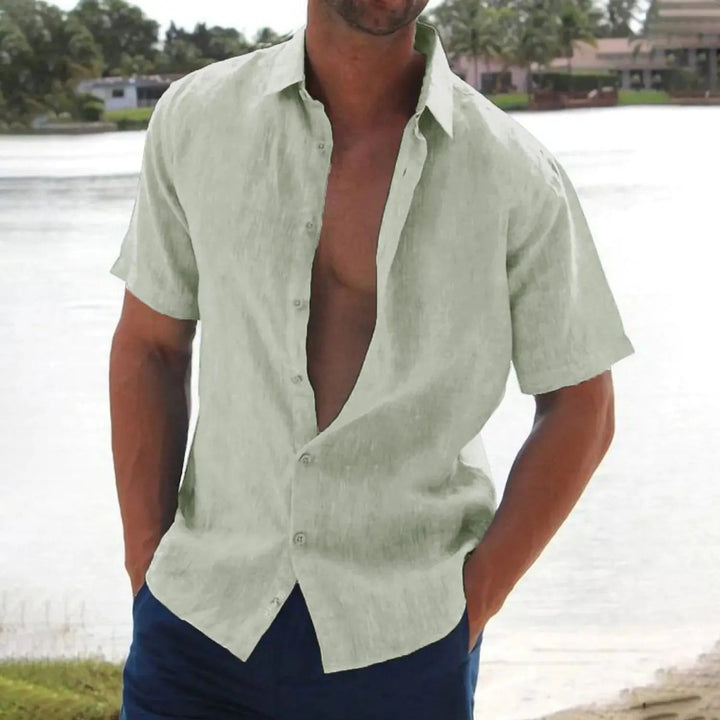 Lawrence | Casual Short - Sleeve Shirt - Benjamin New York