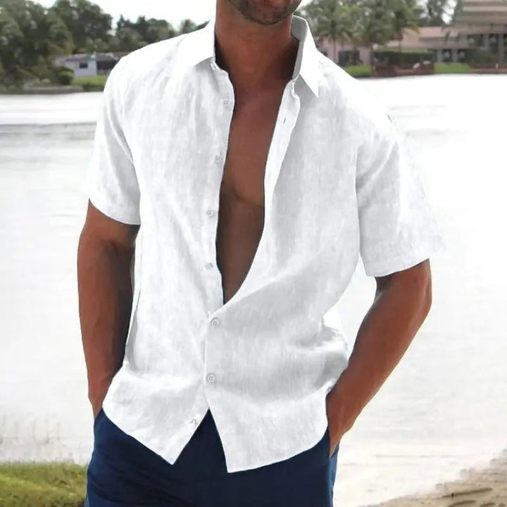 Lawrence | Casual Short - Sleeve Shirt - Benjamin New York
