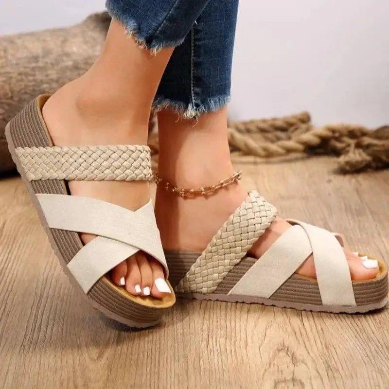 Chloe™| Levia Orthopedic Sandals - Benjamin New York