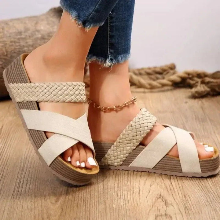 Chloe™| Levia Orthopedic Sandals - Benjamin New York