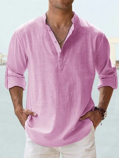 Charlie™ | Breathable Linen Shirt - Benjamin New York