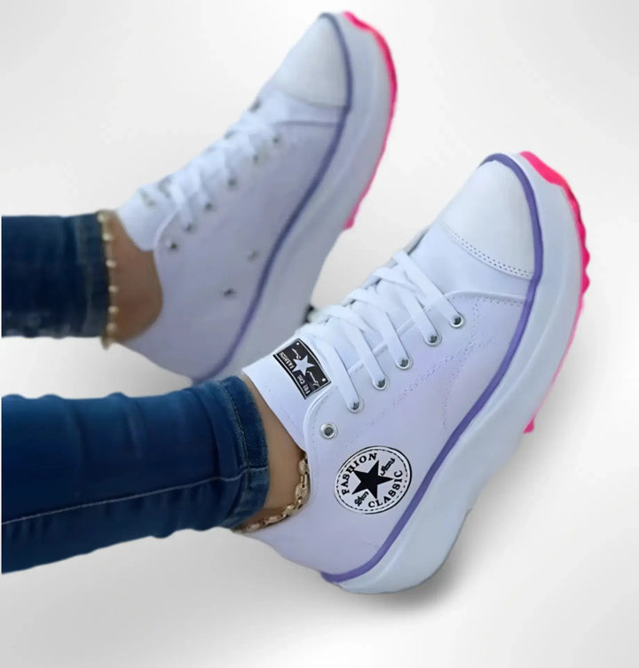 Chloe™| Fashion Star Orthopedic Sneakers - Benjamin New York