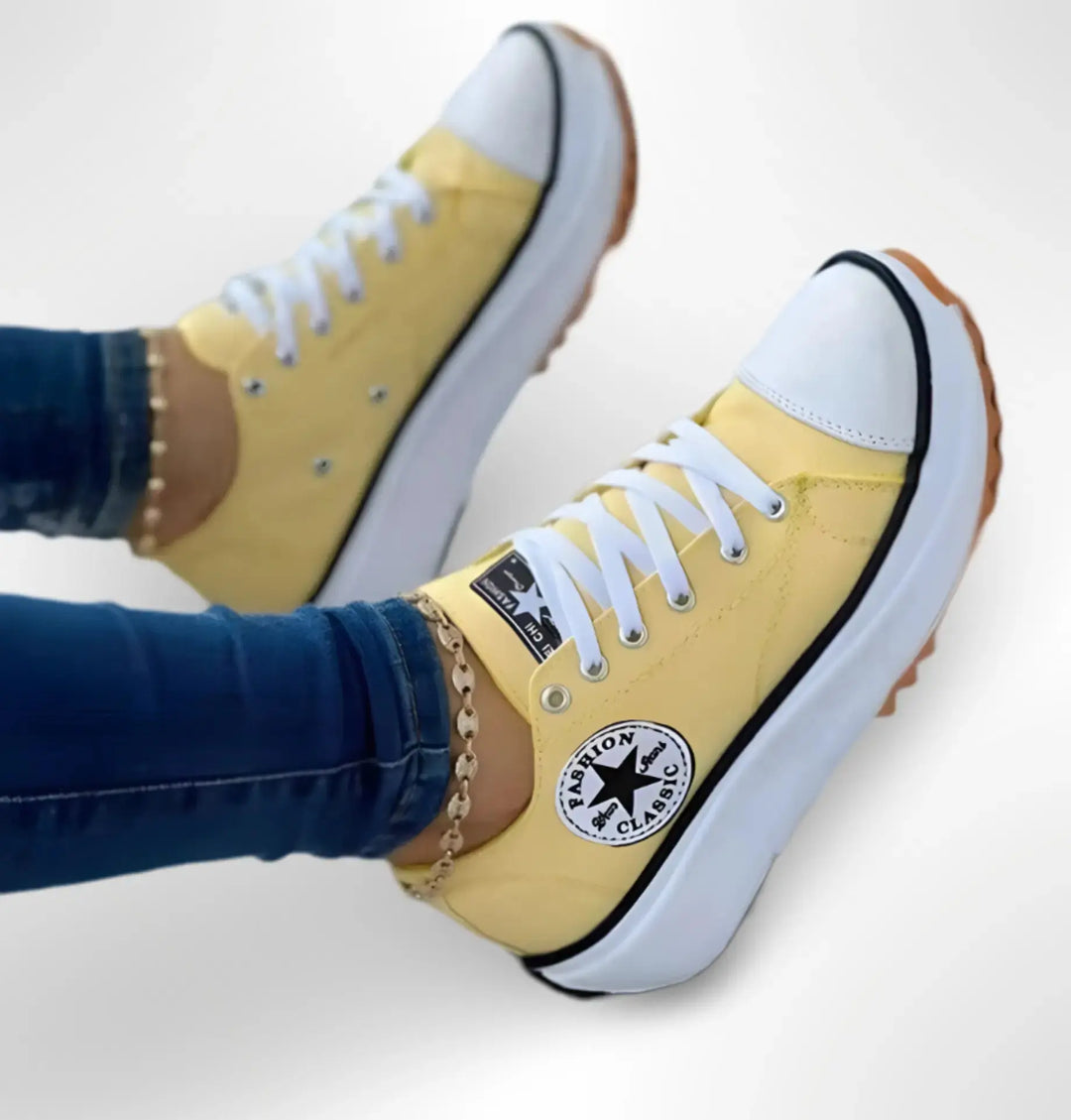Chloe™| Fashion Star Orthopedic Sneakers - Benjamin New York