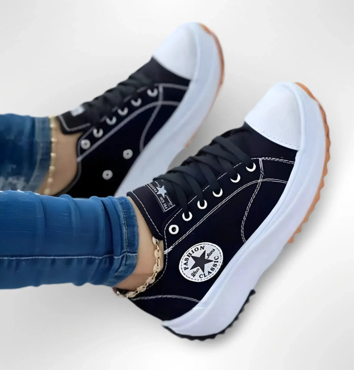 Chloe™| Fashion Star Orthopedic Sneakers - Benjamin New York
