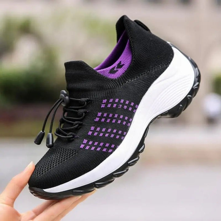 Chloe™| FlexiFit Slip - On Sneakers - Benjamin New York