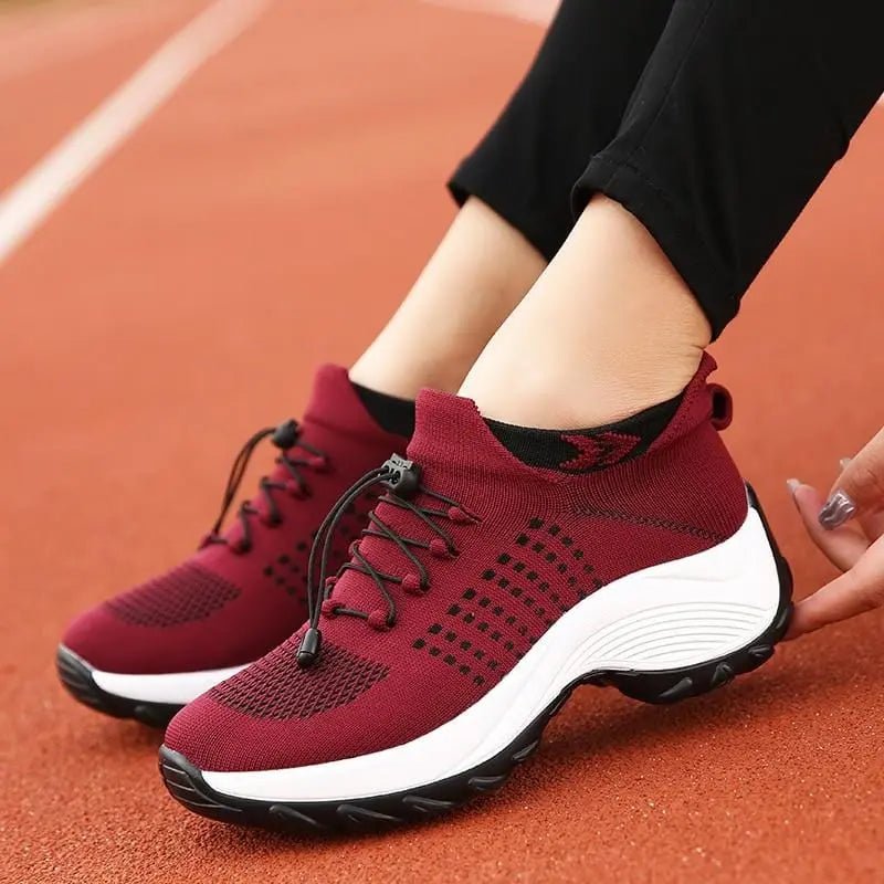 Chloe™| FlexiFit Slip - On Sneakers - Benjamin New York