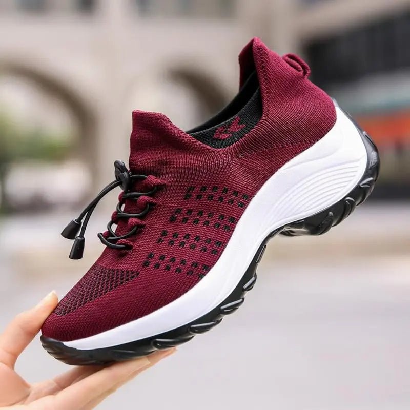 Chloe™| FlexiFit Slip - On Sneakers - Benjamin New York